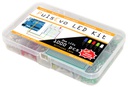 PulsEvo 3mm Diffused LED (1000 Pcs) Assortment Kit With Bonus PCB And 220 Ohm Resistors