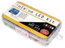PulsEvo 5mm Diffused LED (100 Pcs) Assortment Kit With Bonus Resistor Pack