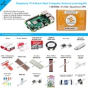 Raspberry Pi 4 (1GB) Quick Start Computer Science Learning Kit by SunRobotics
