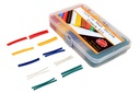 PulsEvo Heat Shrink Tubing (HST) Insulation Assorted Kit (55mm Length - 700 Pcs) - Multicolor