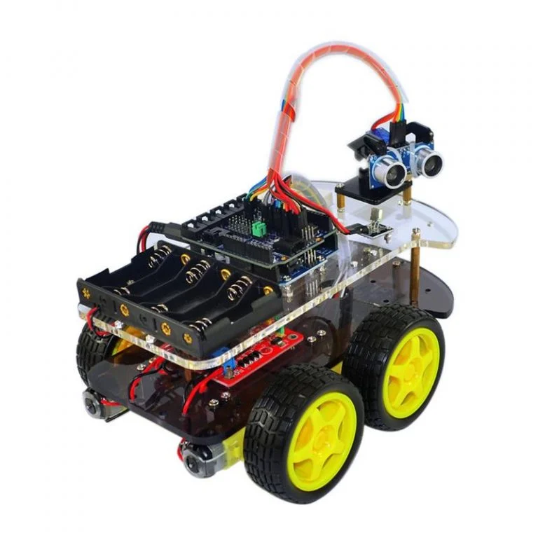 Arduino Based 4WD Multiple Robot DIY Kit Unassembled/No Guide