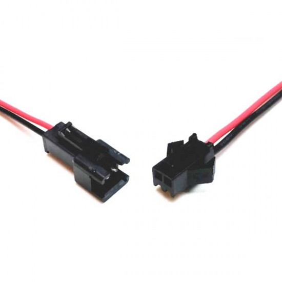 2 Pin Male and Female Lock Type Connector with Wire