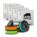 WANHAO PLA 3D Printer Filament 1.75mm Transparent Clear 1KG
