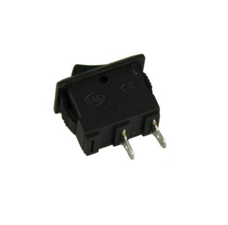 Rocker On-Off SPST Mini Switch 2 Pin 3A 250V AC - 10 Pcs