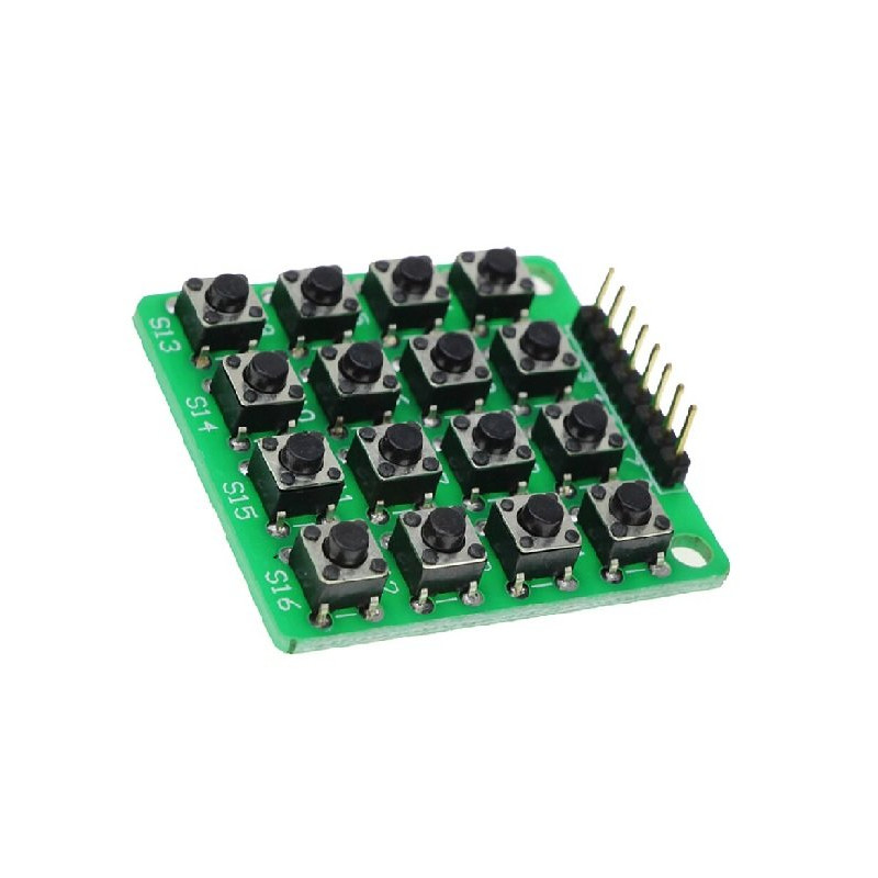 4×4 Matrix 16 Keypad Keyboard Module 16 Button MCU