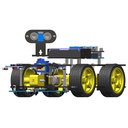 4WD Robotics Chassis including Motors , wheels &amp; 18650 Battery hold &amp; All Electronics