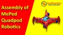 MEPED Quadruped DIY Spider Arduino based Robotics Kit