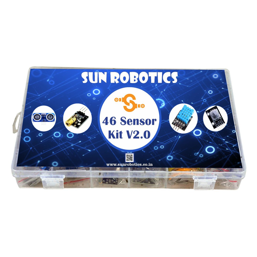 46 in 1 Sensor Modules Kit for Arduino Uno R3, Mega 2560, Raspberry Pi (37 in 1 + Additonal Modules)