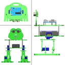 Frog Robot DIY 4DOF Arduino Uno Based Robotics Kit Android APP Control