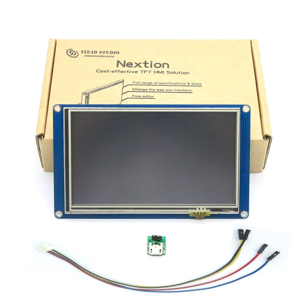 Nextion BASIC NX4832T035-3.5″ HMI TFT LCD Touch Display Module
