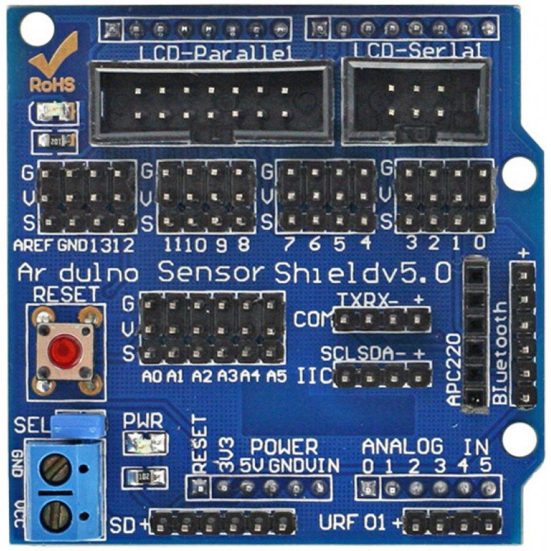 Arduino Sensor Shield V5 Expansion Board