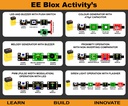 Edison Electronics Blox - STEAM Learning Science | Basic Electronics | Analog Electronics | Digital Electronics Activates Kits (Advance Electronics)
