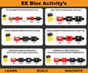 Edison Electronics Blox - STEAM Learning Science | Basic Electronics | Analog Electronics | Digital Electronics Activates Kits