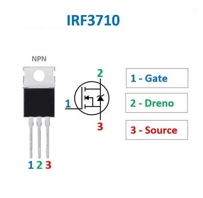 IRF3710 IC TH Make IR