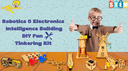 Kit4Genius Robotics &amp; Electronics STEAM Project Tinkering Kit | No Coding - Plug &amp; Play 20+ Activities | Science - Technologies - Arts - Mathematics - Robotics - Fun Kits | 8+ Year