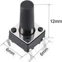 Tactile Push Button Switch 6x6x12 mm