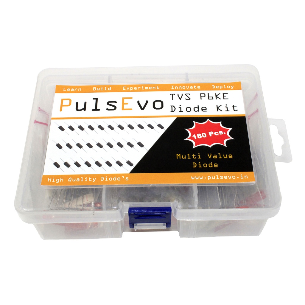 PulsEvo TVS P6KE Series Electronics Equipment's Voltage Protection Transient Diode kit(180pcs)