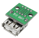 TYPE-B To DIP 2.54mm Pin 4P Adapter Board