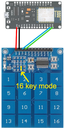 Touch Key 16 Channel Sensor Module TTP229