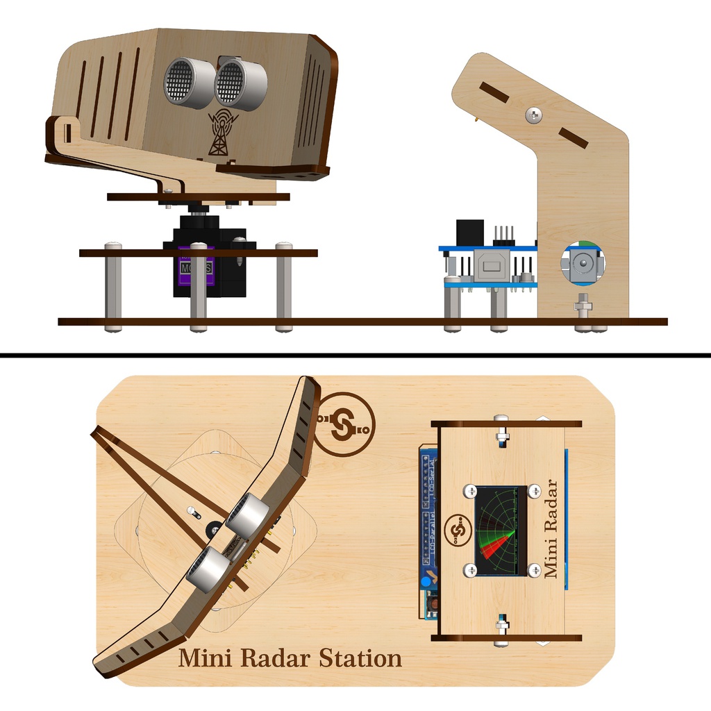 Mini Radar Detection Station Electronics Kit