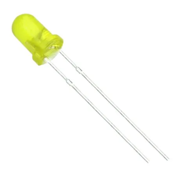 YELLOW LED Diffused Lens 3mm