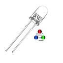 RGB Red Green Blue Multicolor LED 5mm Auto Flashing- 2Pin