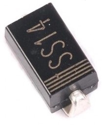 SS14 SMD Schottky Diode Package (DO-214AC)