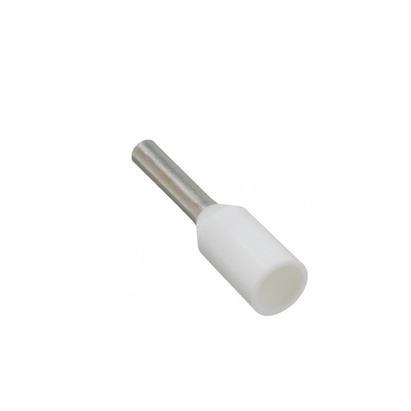 E0506 Crimp connector (0.5 sq.mm) White