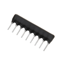1K ohm 9 Pin Resistor Network - SIP