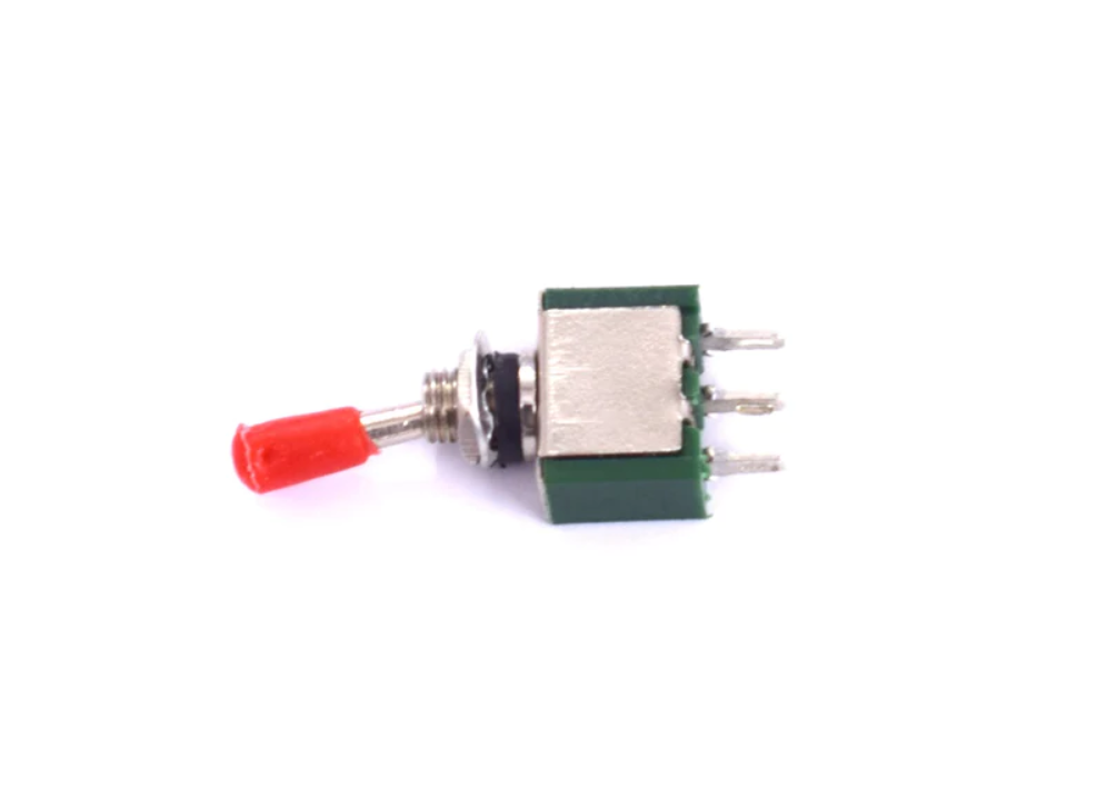 Electrical Toggle Switch, SPST, On-Off, 3A/250V AC, 3 Pin On/Off Spade Terminal