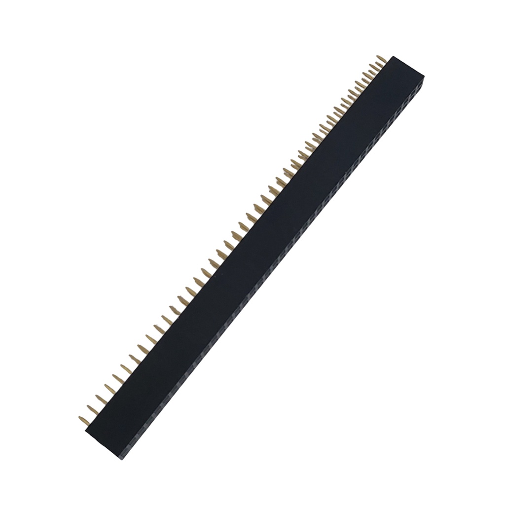 2.54mm Female Berg strip 40x2 Pin Straight header 1 pcs