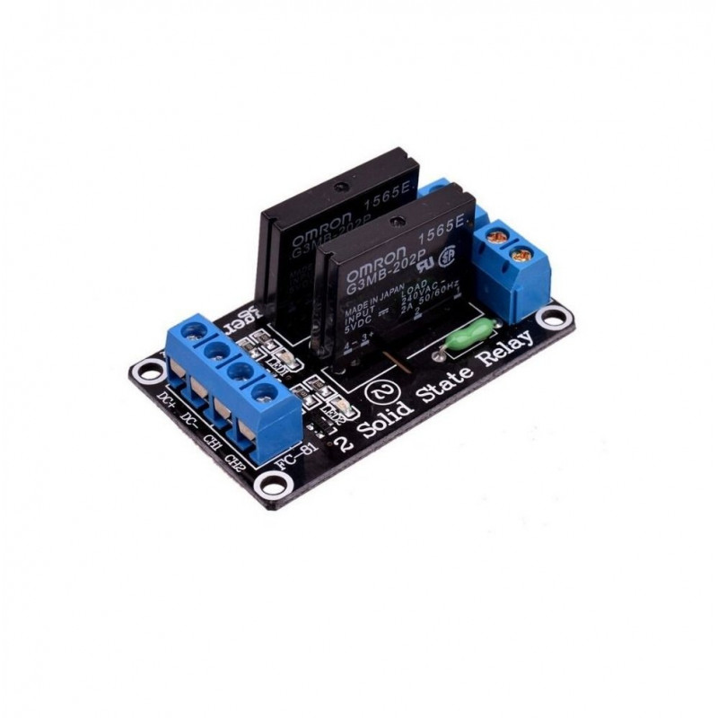 Solid State Relay Module 5V 2 Channel