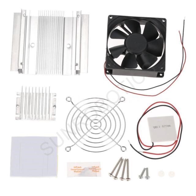 Thermoelectric Peltier TEC1-12706 Heatsink DIY Kit