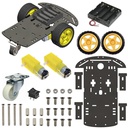 2WD Robotics Chassis With Motors Wheels And Accessories V1.0