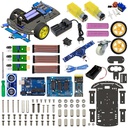 2WD Robotics Chassis Including Motors , Wheels &amp; 18650 Battery Holder &amp; All Electronics