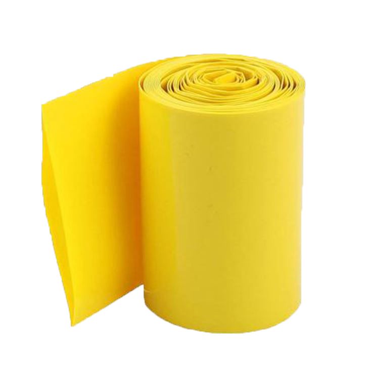 PVC Heat Shrink Sleeve 93 mm 1 Meter Yellow for Battery Pack
