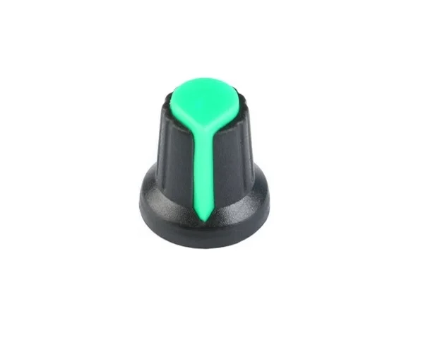 Potentiometer Knob Rotary Switch Cap green Color