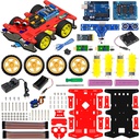 Multifunctional 4WD DIY Smart Arduino-based Robotics Car Kit
