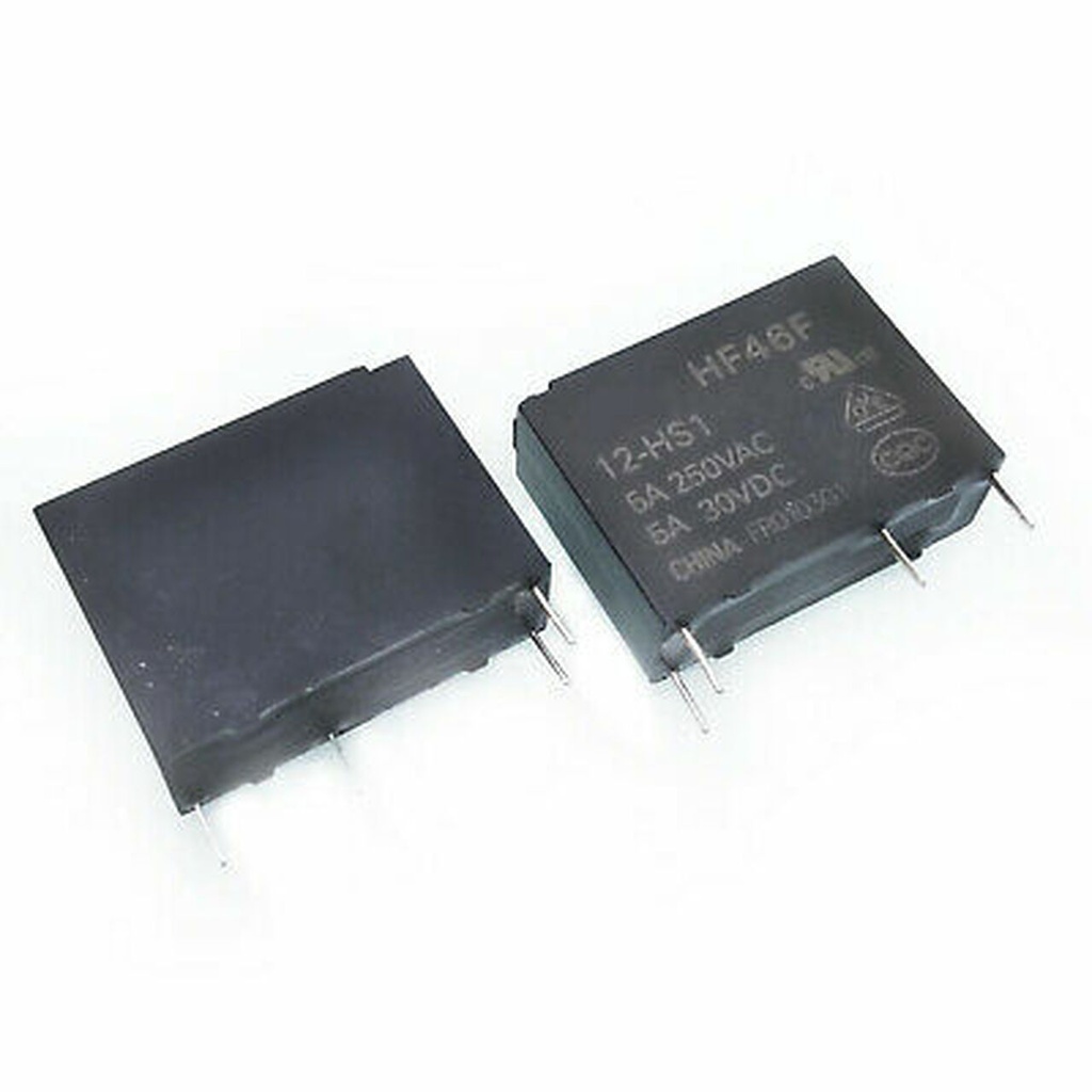 Hongfa HF46F-G Series 7A SPST 5V PCB Sealed Subminiature Intermediate Power Relay