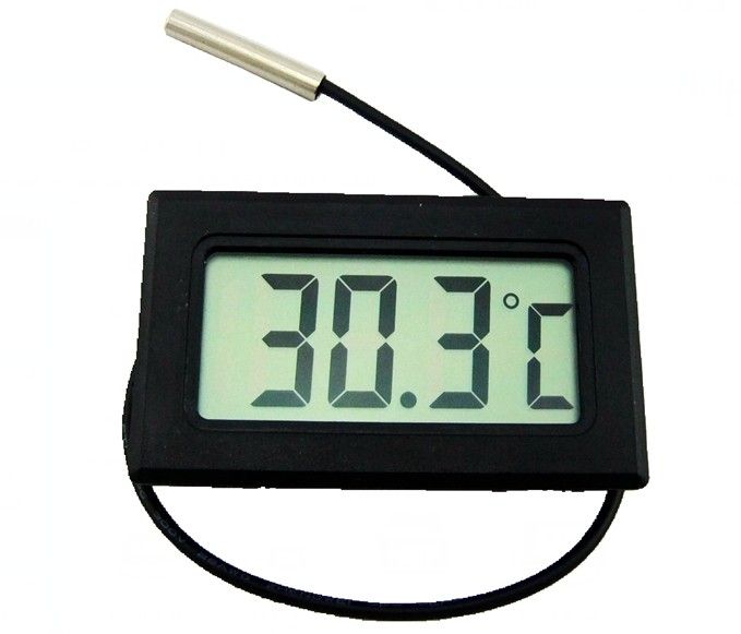 Digital Thermometer Sensor LCD Display-Waterproof Probe