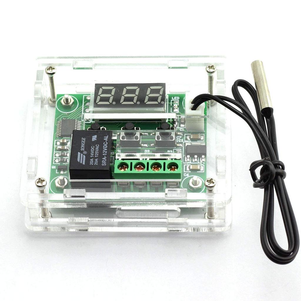 Digital Thermostat Temperature Controller W1209 Module Case