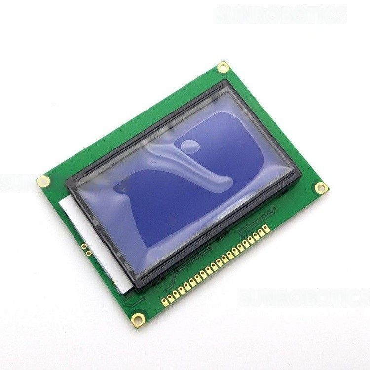 Graphic LCD Display 128x64 Blue Color Generic