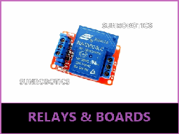 ELECTRONIC COMPONENTS / Relays & Boards