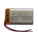 Lithium LiPo Rechargable Battery 3.7 V 600mAh For RC Toys