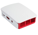 Raspberry Pi 3/3B+ Plastic Case (red-white)