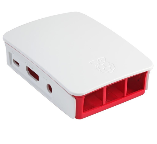 [1125] Raspberry Pi 3/3B+ Plastic Case (Red-White)