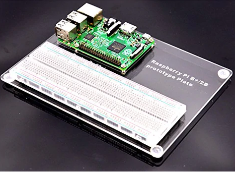 [1192] Raspberry PI acrylic extended breadboard experimental platform by Generic