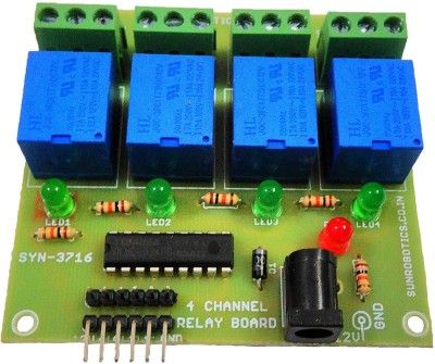 [3716] Relay Module 12V 4 Channel Generic
