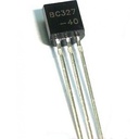 BC327 PNP General Purpose Amplifier Transistor 45V 800mA TO-92 Package