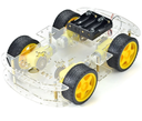 Four Wheel Smart Robot Car Chassis 4WD DIY Kit